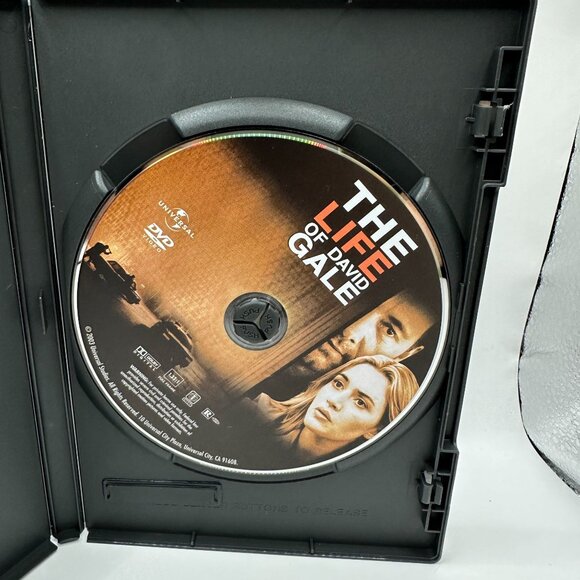 The Life Of David Gale DVD Full Screen Kevin Spacey Kate Winslet Laura Linney R - Picture 4 of 4